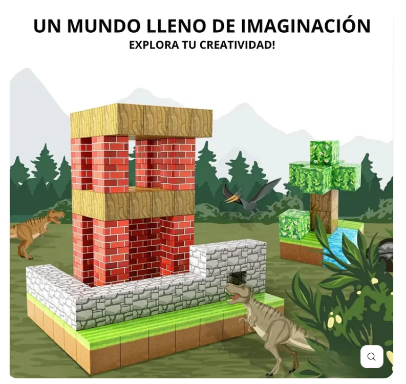 Bloques Armables Magneticos Minecraft 75