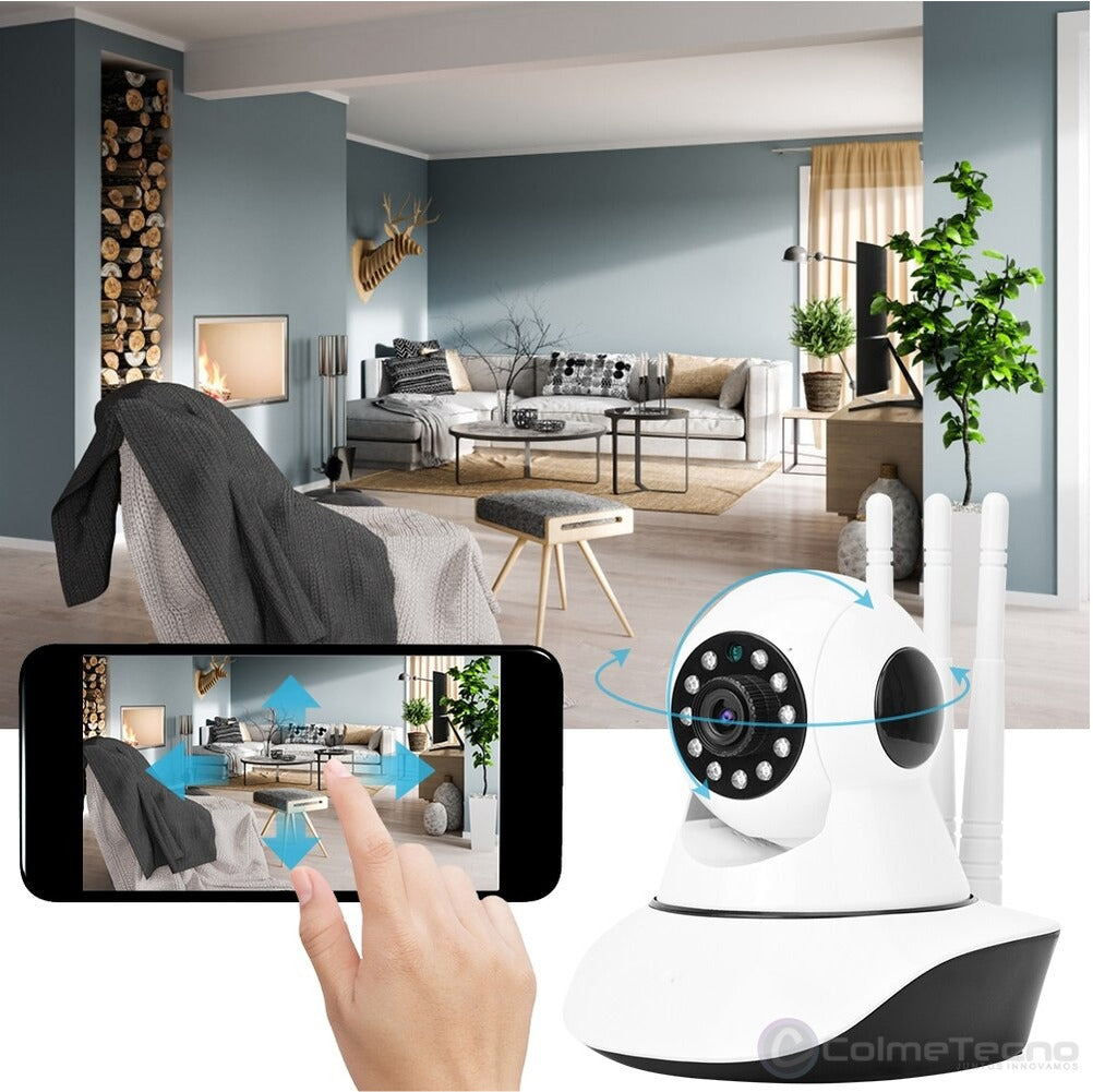Cámara De Seguridad IP Wifi 360°
