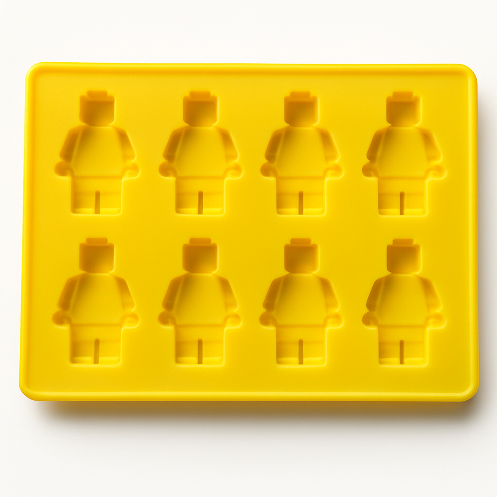 Moldes 8 Espacios Muñeco de LEGO