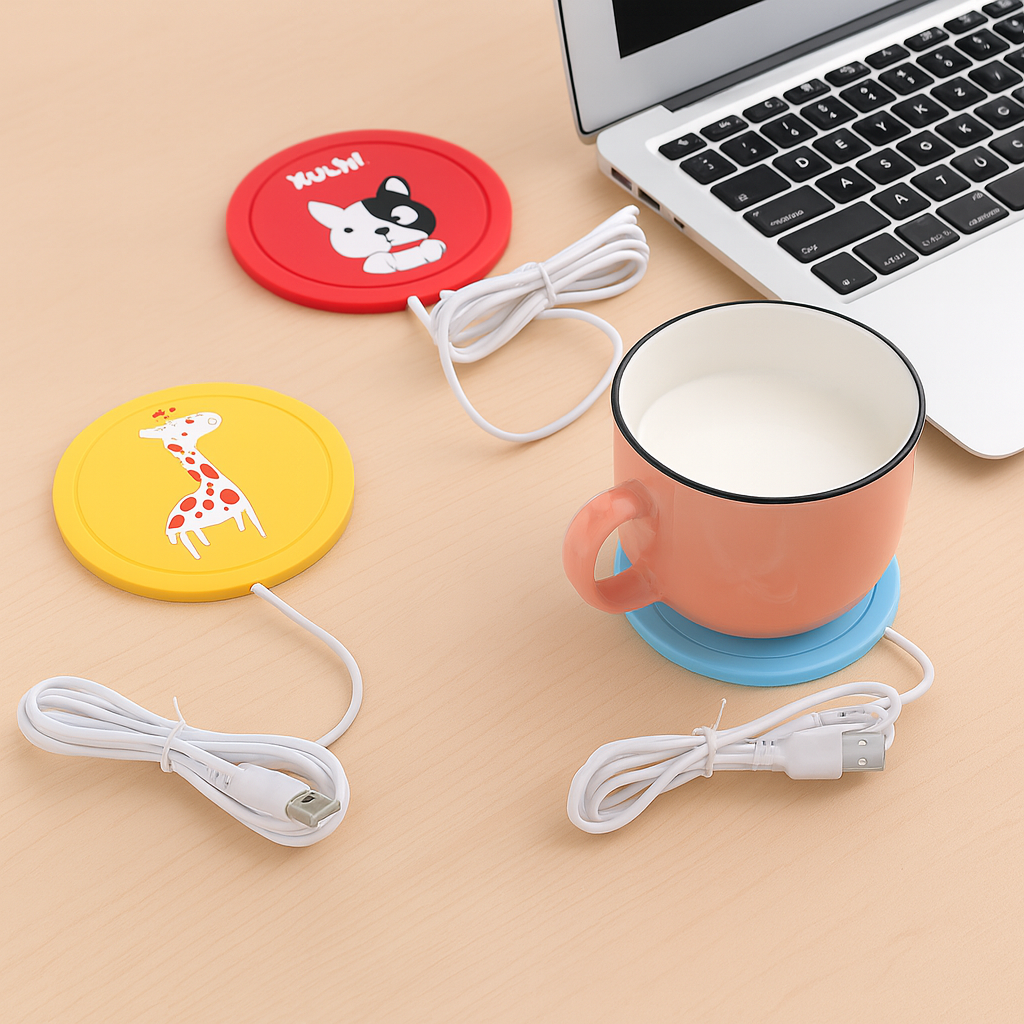 Posavasos calentador eléctrico tazas