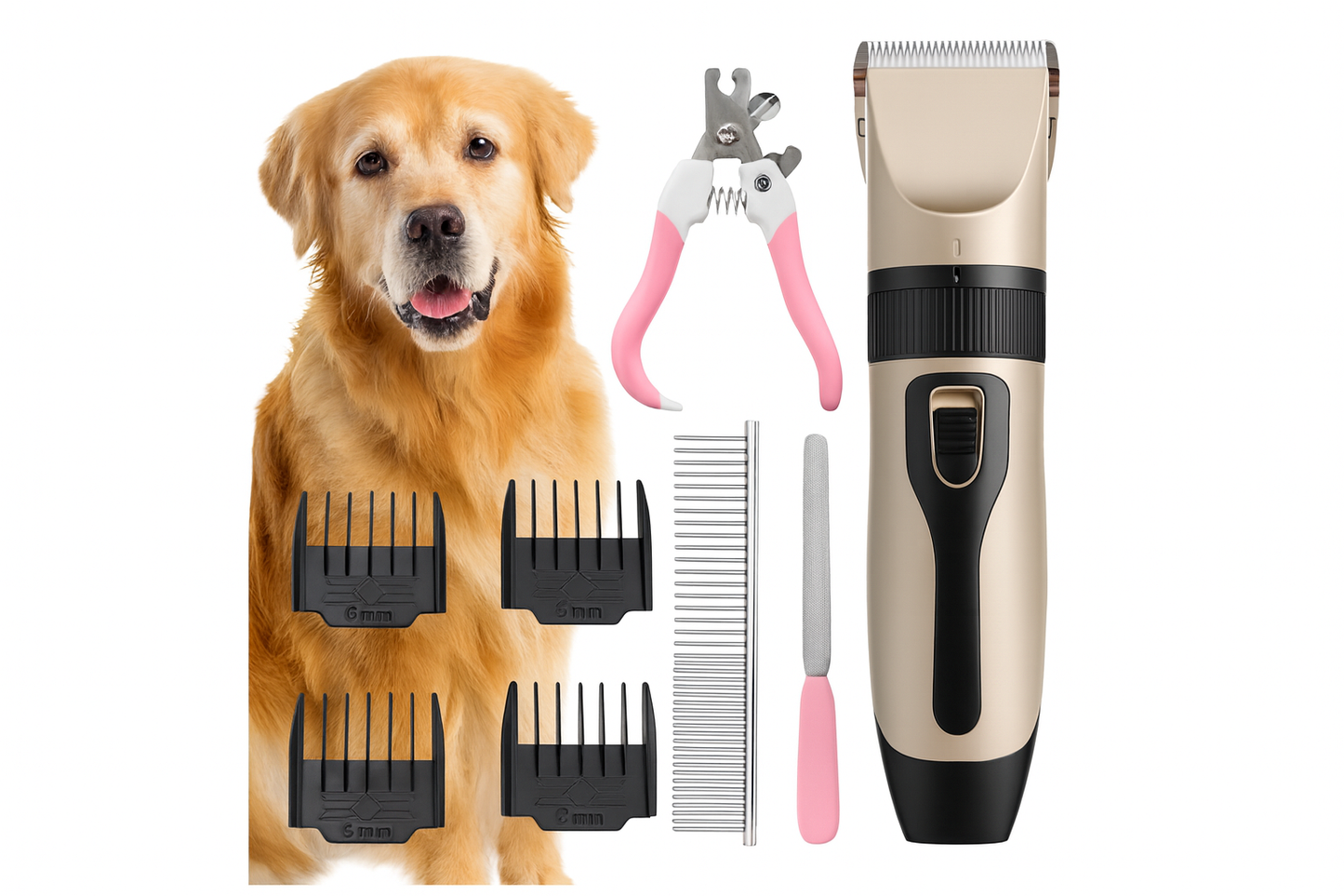 Kit de Máquina de Corte para Mascotas