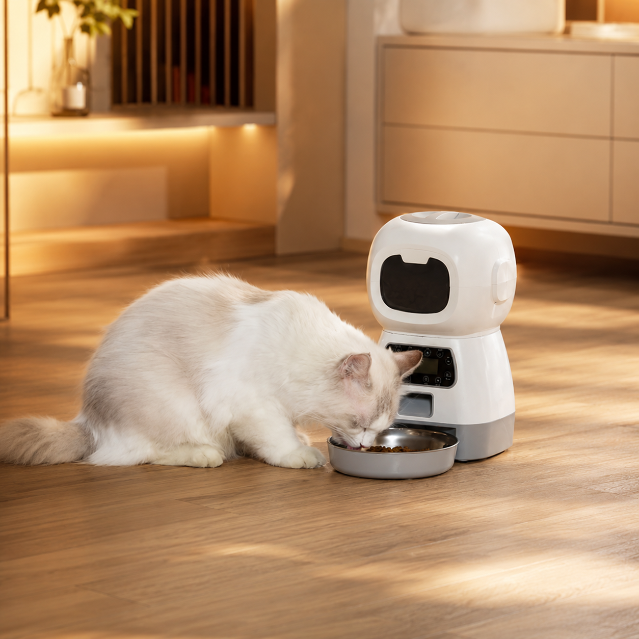 Dispensador de comida automatico