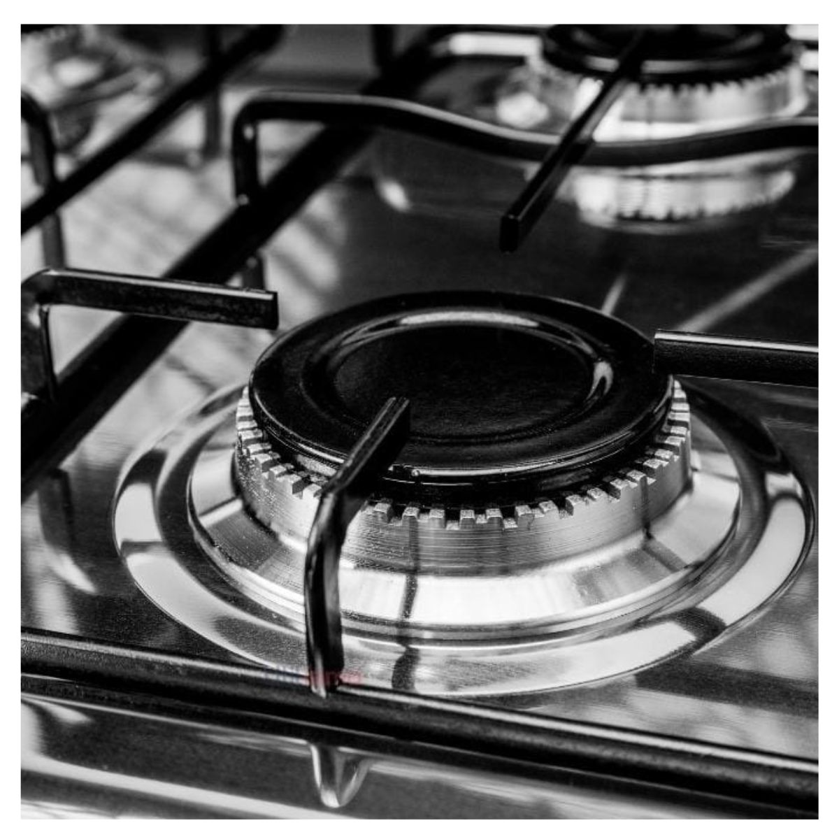 Cocina de Gas Portátil de 4 Hornillas