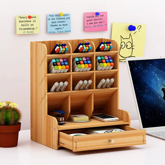 Organizador de lápices armable
