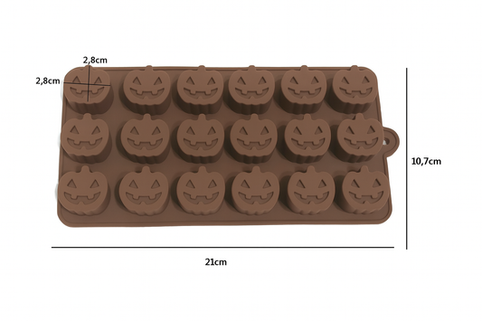 Moldes 18 Espacios Calabazas Halloween