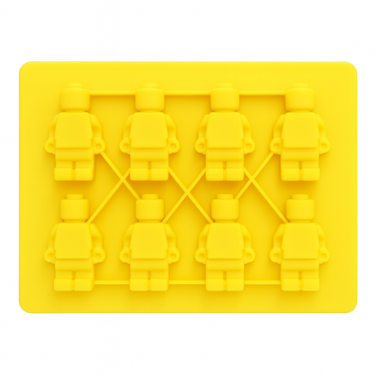 Moldes 8 Espacios Muñeco de LEGO