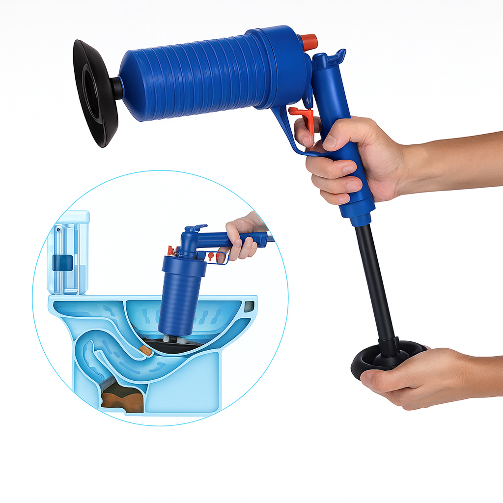 Pistola Destapado Baño y Desagues