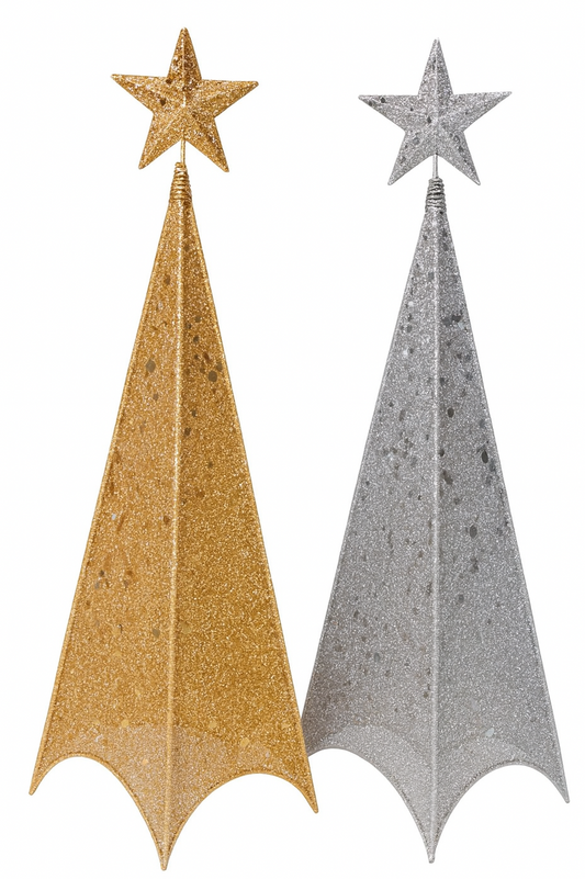 Árbol metálico de Navidad 1.2 M