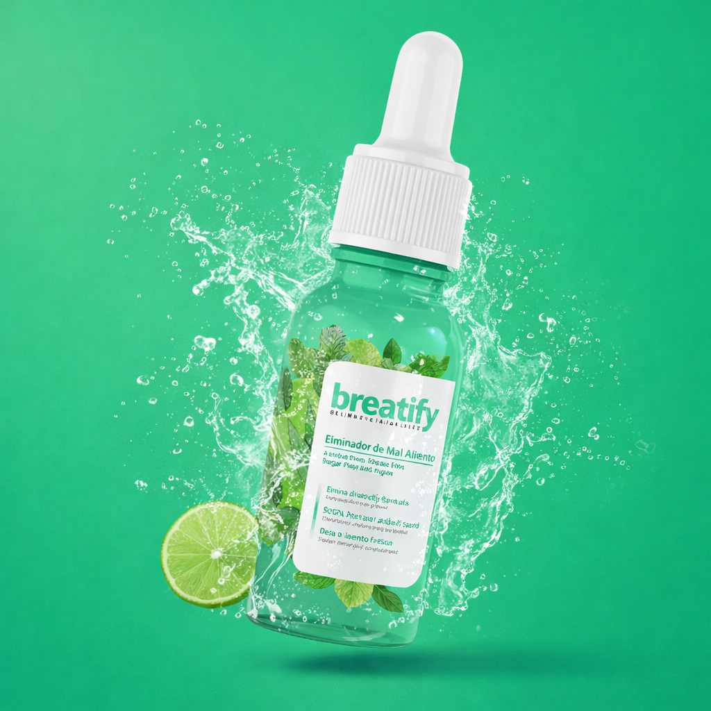 Gotas para el mal aliento.