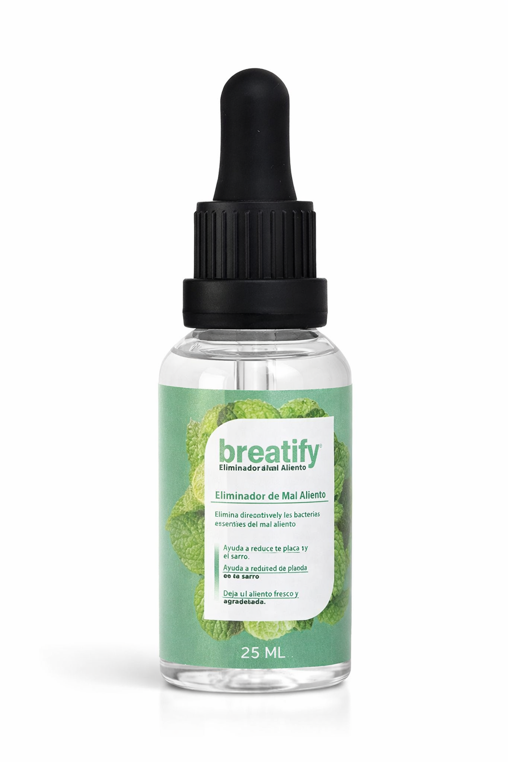 Gotas para el mal aliento.