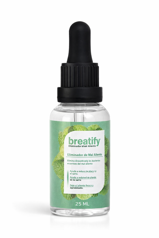 Gotas para el mal aliento.