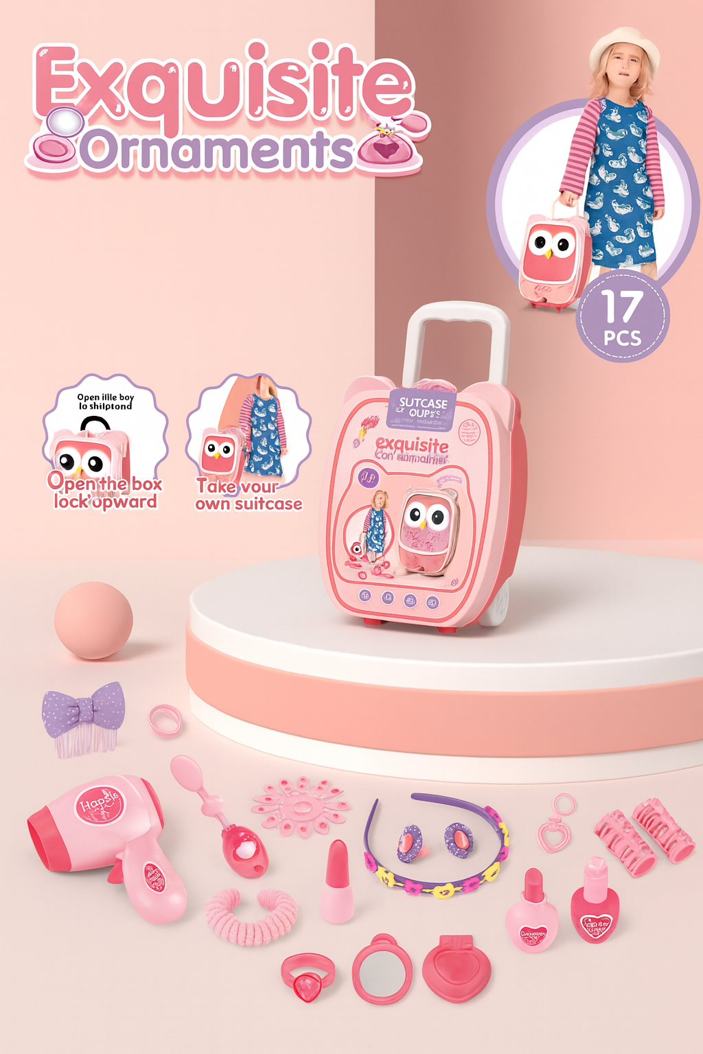 Maletín Estilista 17 PCS