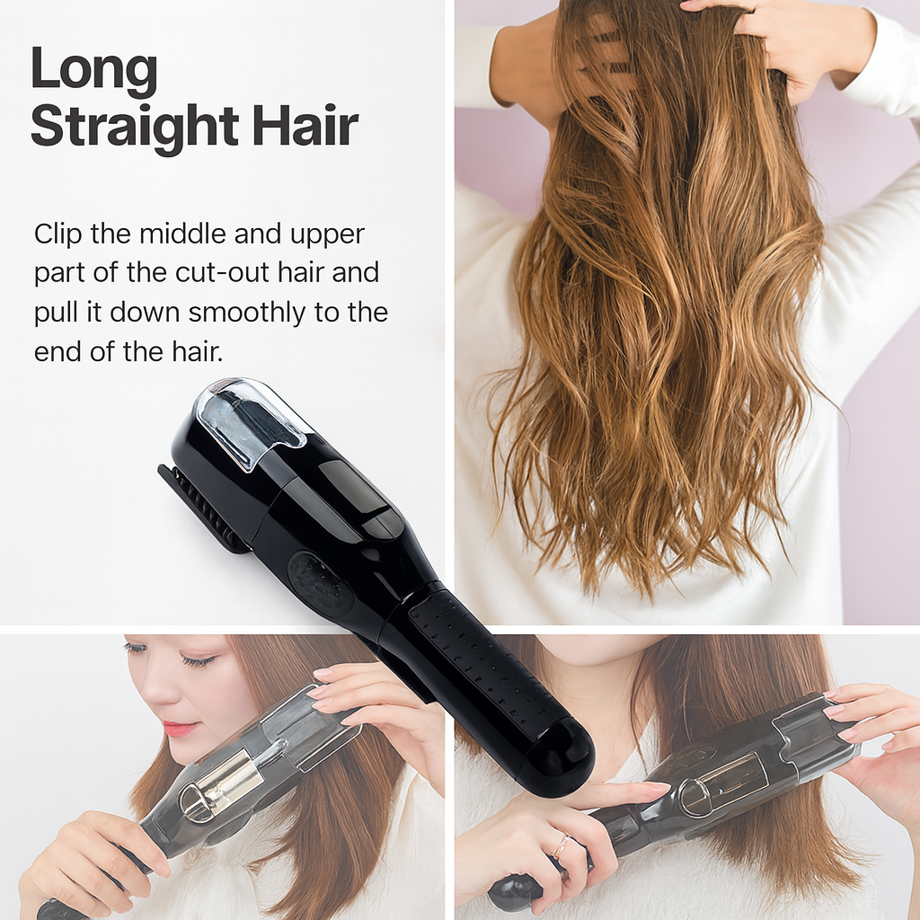 Cepillo Cortador de Puntas Quemadas