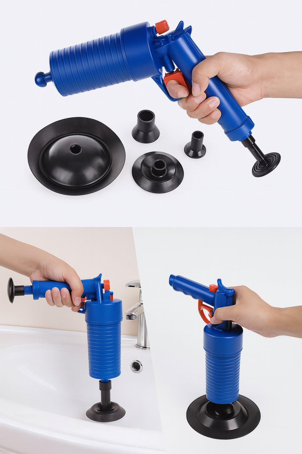 Pistola Destapado Baño y Desagues