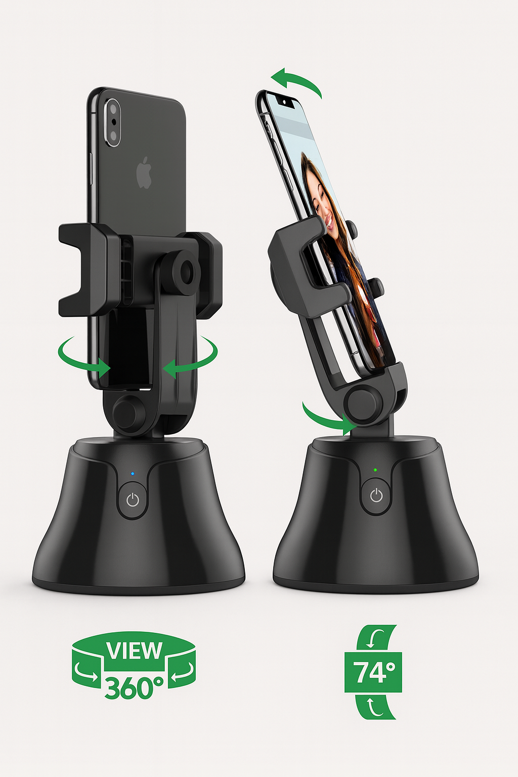 Soporte Celular Robot 360° inteligente