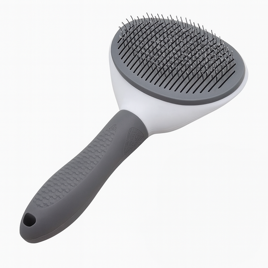 Cepillo removedor de pelo con boton
