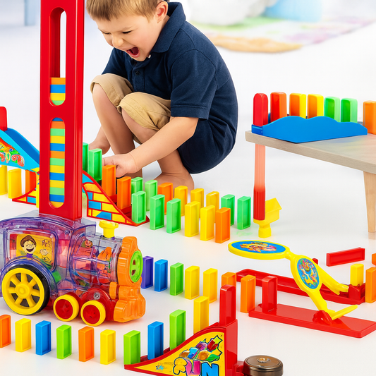 Tren mágico de domino